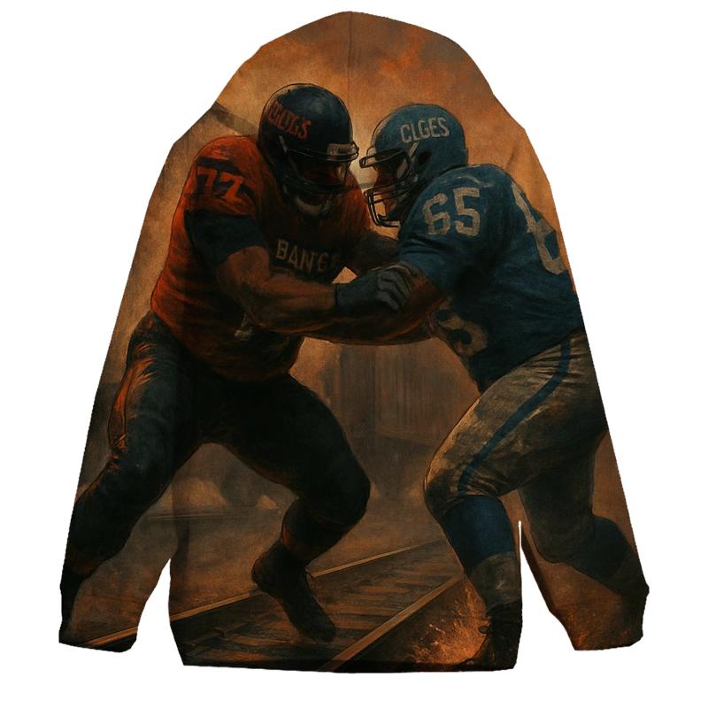 Train Yard Goal Line Clash Braves Versus Cubs hoodie designs