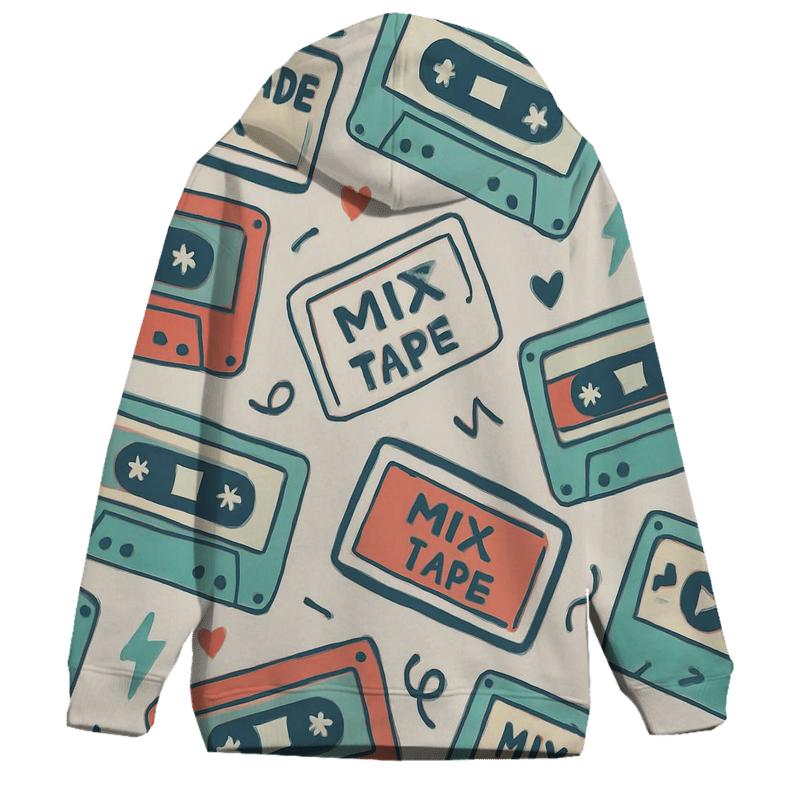 Cassette Mix Tape Label Stickers hoodie trends