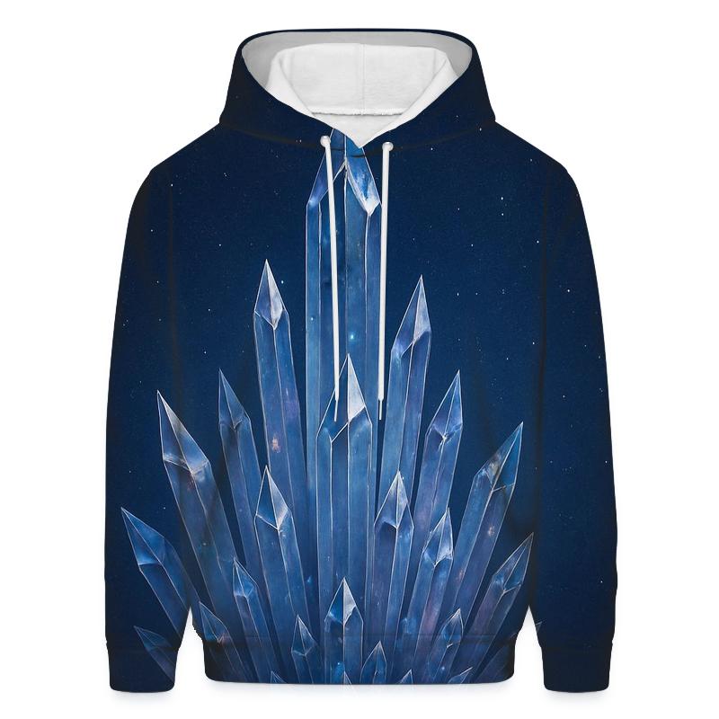 Midnight Crystal Crown pullover hoodies