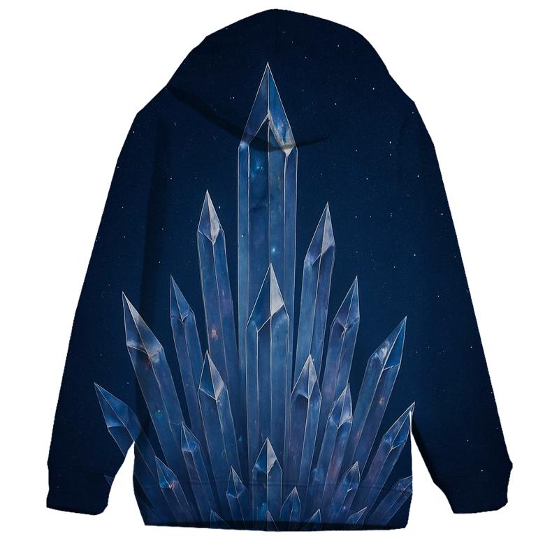 Midnight Crystal Crown pullover hoodies