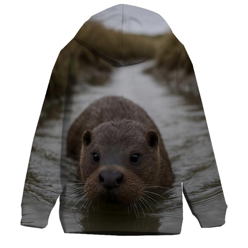 Saltmarsh Patrol European Otter designer hoodies