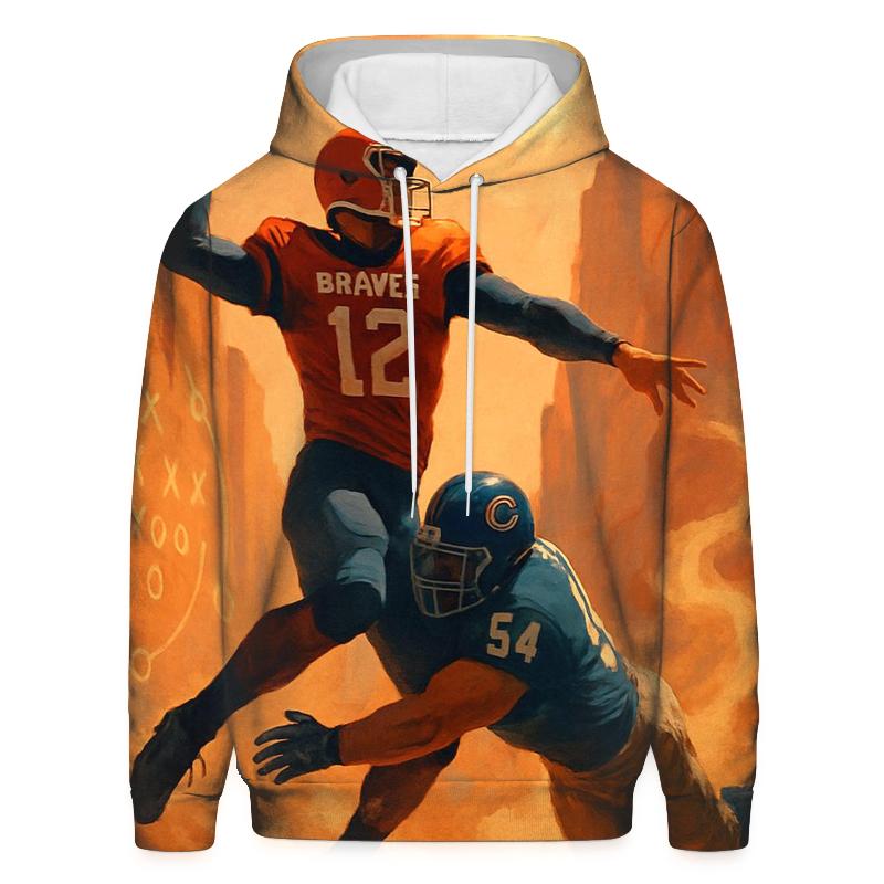 Desert Canyon Playbook Duel Braves Versus Cubs hoodie designs