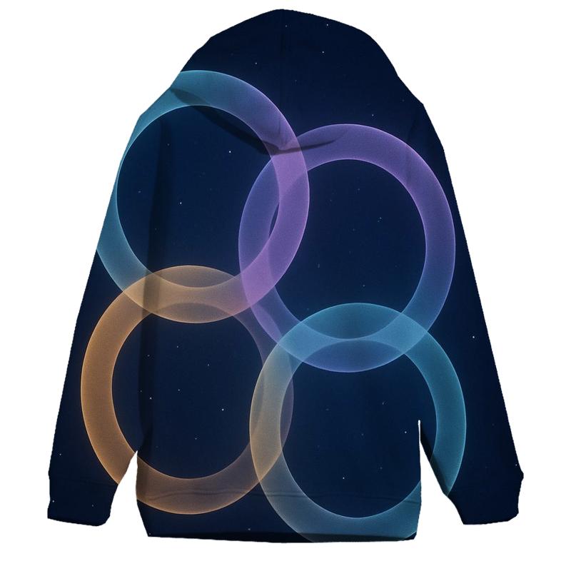 Starlit Unity Rings heavyweight hoodies