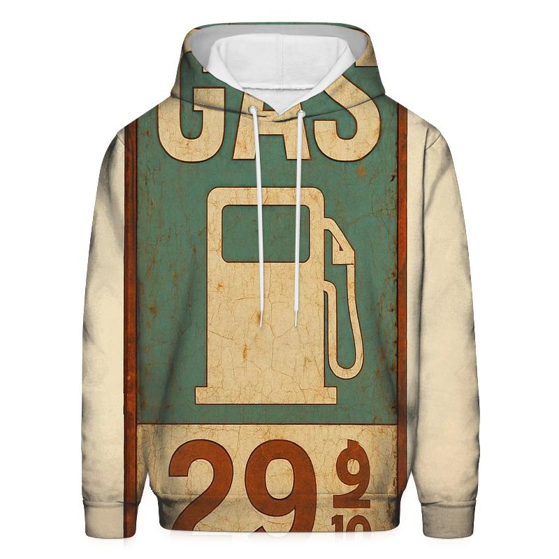 Distressed Desert Gas Station Sign hoodie trends