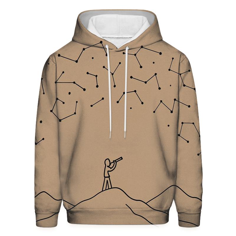 Stargazer Mountain Monoline hoodie designs