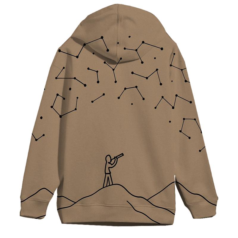 Stargazer Mountain Monoline hoodie designs