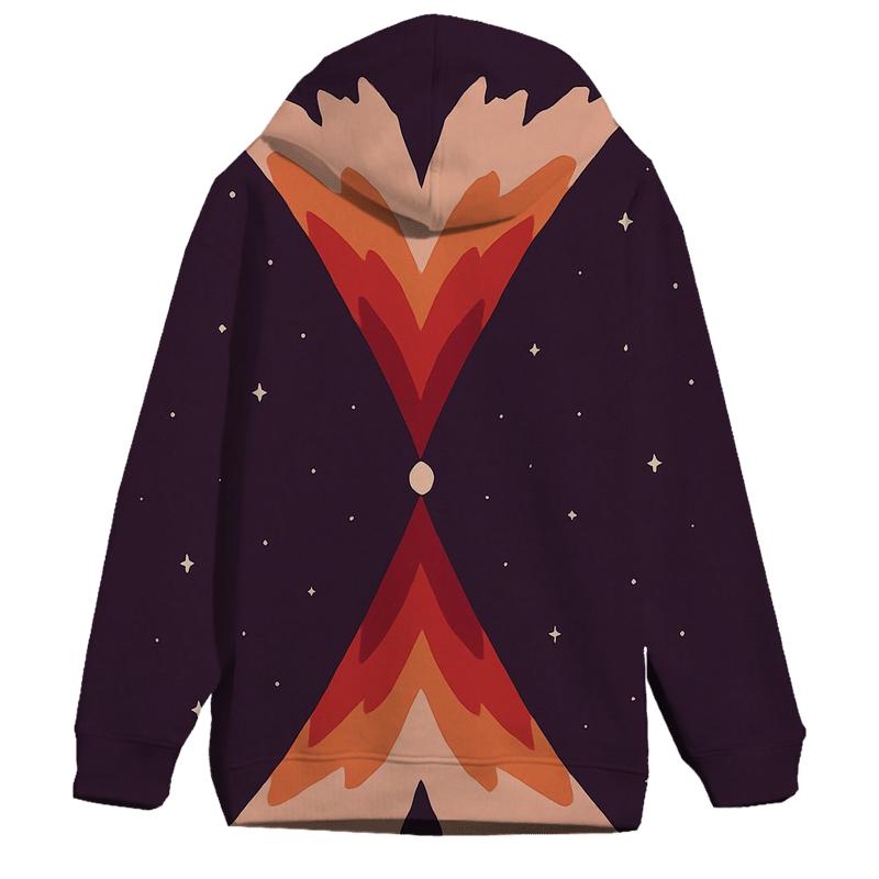 Jet Outflow Chevron Fan pullover hoodies