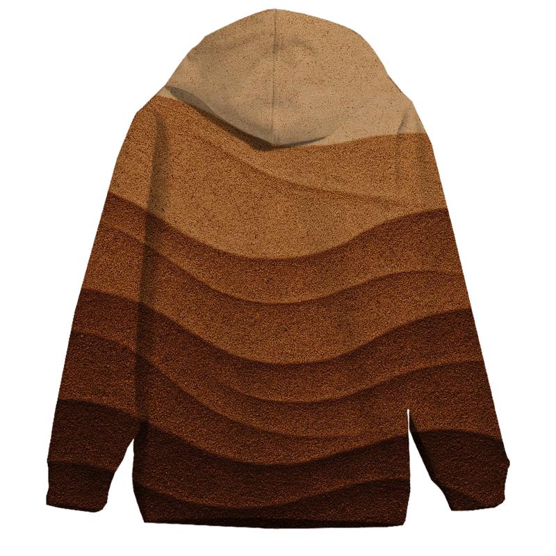 Grind Dune Texture designer hoodies