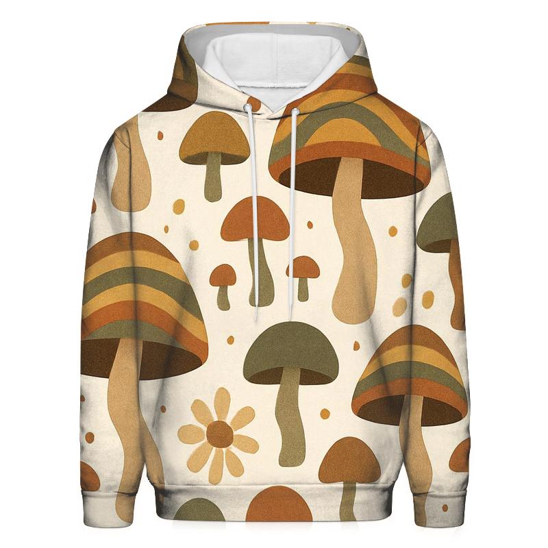 Psychedelic Mushroom Meadow hoodie trends