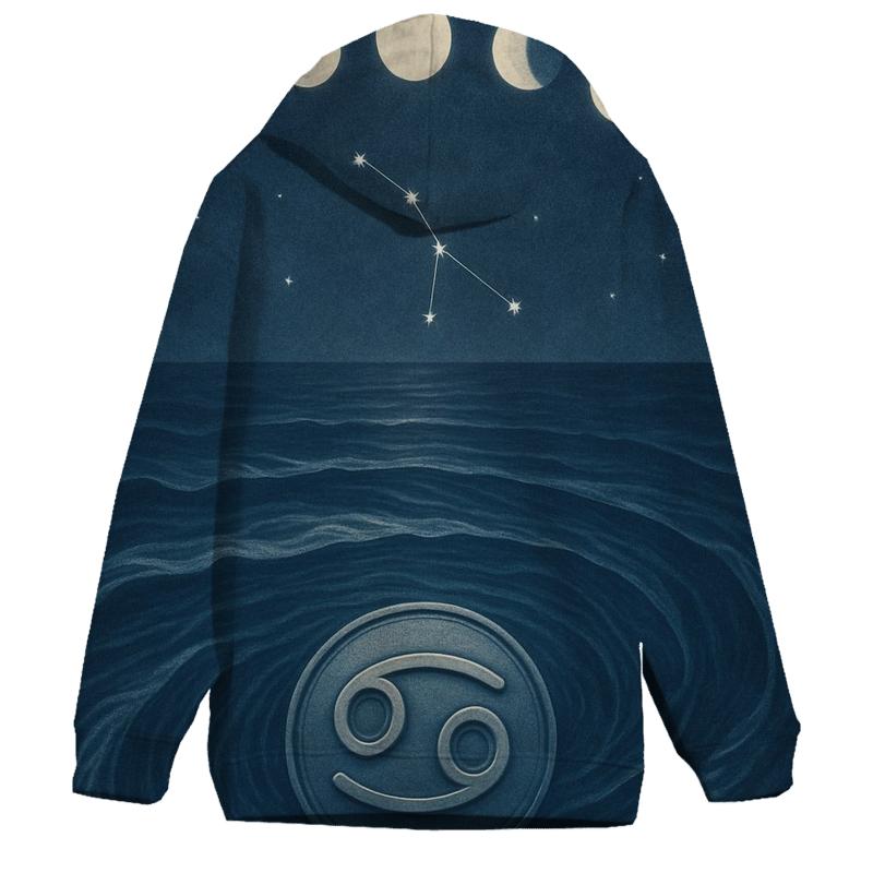 Cancer Lunar Tide Sigil custom hoodies