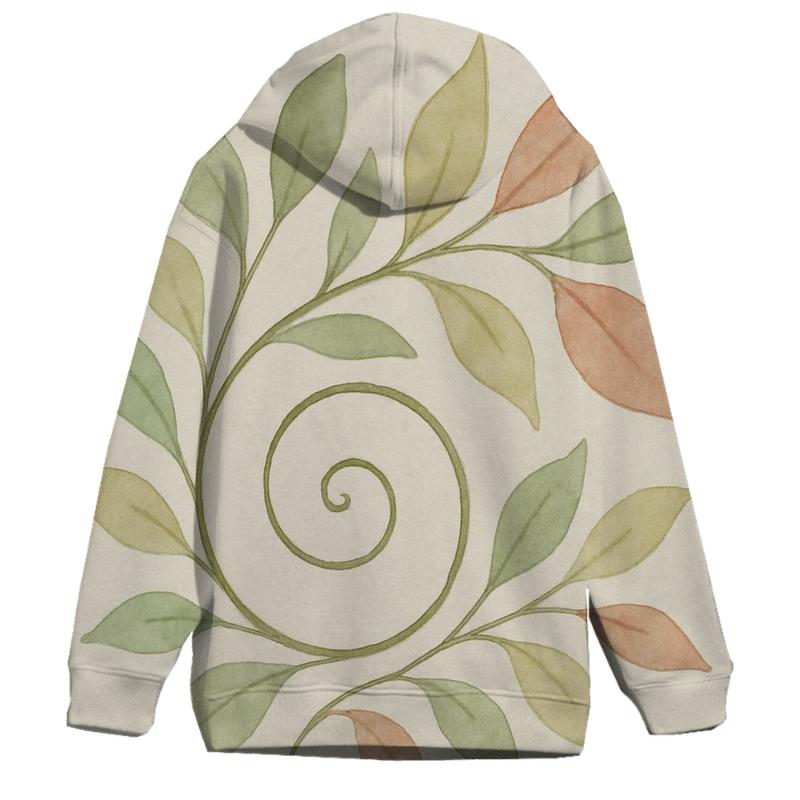 Quiet Spiral Garden heavyweight hoodies