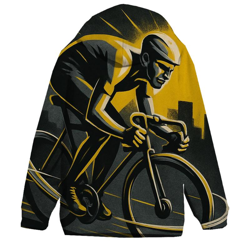 Saturn Rings Cycling Sprint printed hoodies