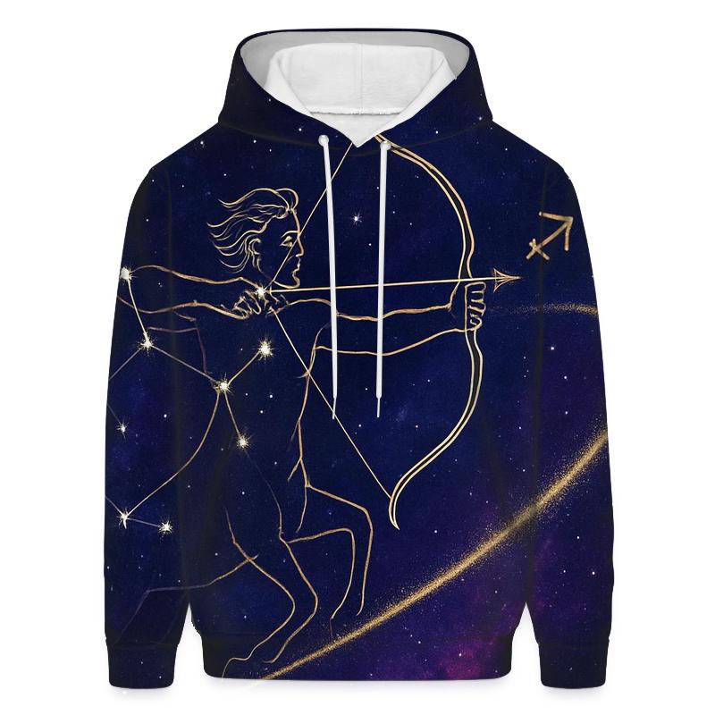Sagittarius Galactic Archer Trajectory designer hoodies