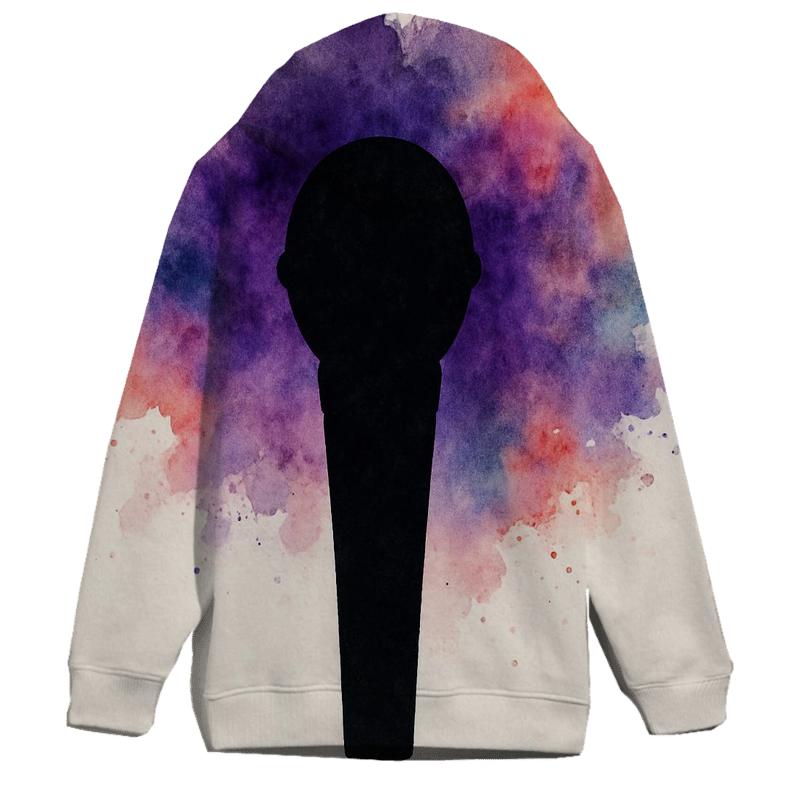 Microphone Nebula Bloom heavyweight hoodies