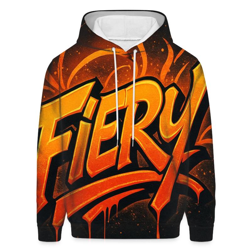 Solar Flare Streetwear Graffiti Type printed hoodies