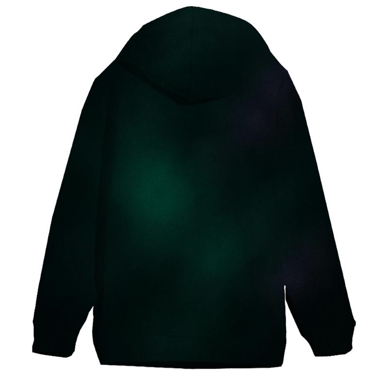 Midnight Garden Gradient embroidered hoodies