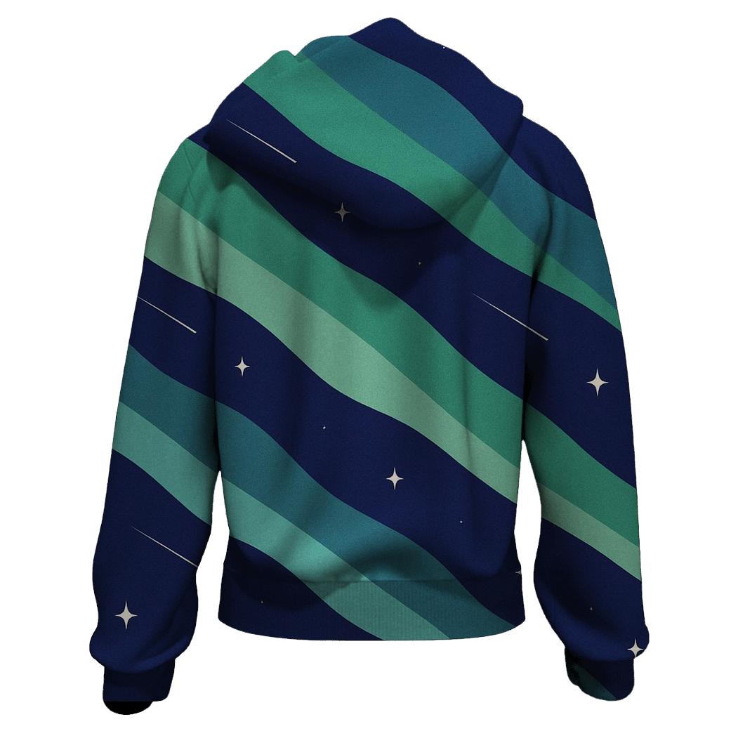 Aurora Ribbon Traverse pullover hoodies
