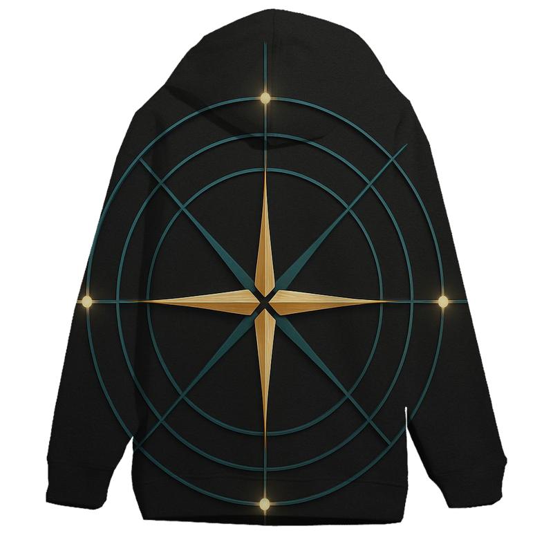 Compass Of Inner North hoodie designs