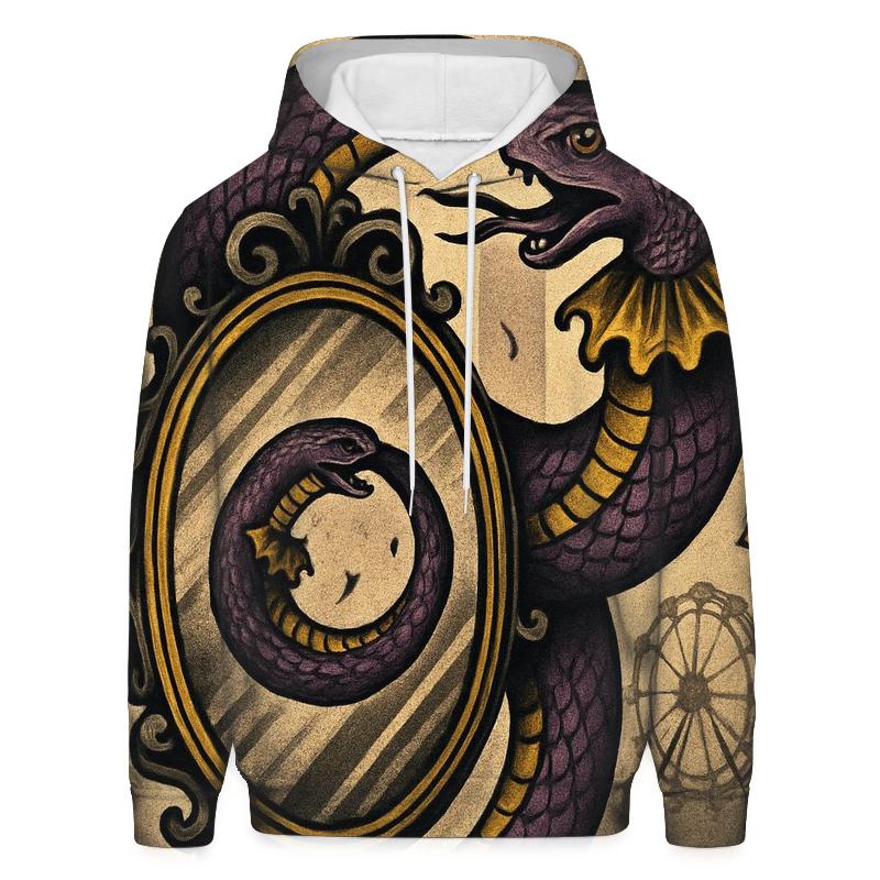 The Carnival Mirror Ouroboros lightweight hoodies