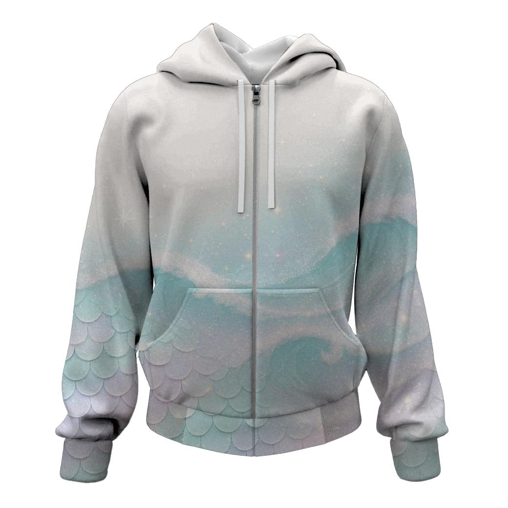 Nebula Sequin Tide pullover hoodies