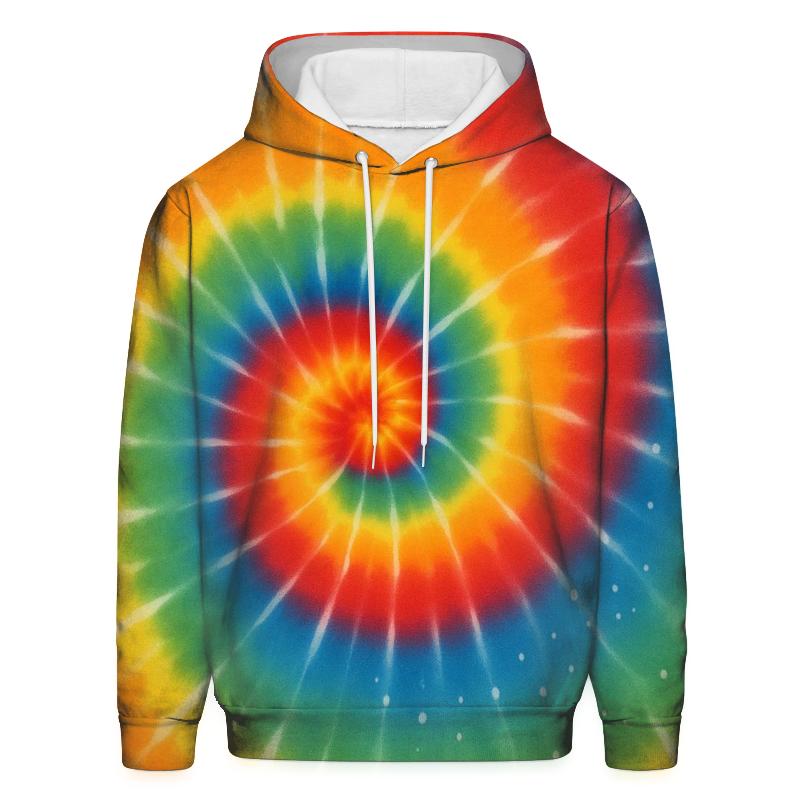 Rainbow Spiral Star Map Speckle hoodie trends