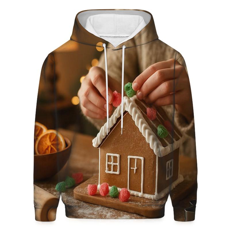 Gingerbread Workshop Tabletop lightweight hoodies