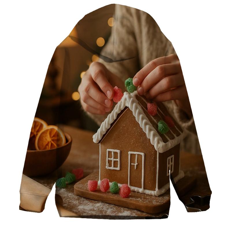 Gingerbread Workshop Tabletop lightweight hoodies