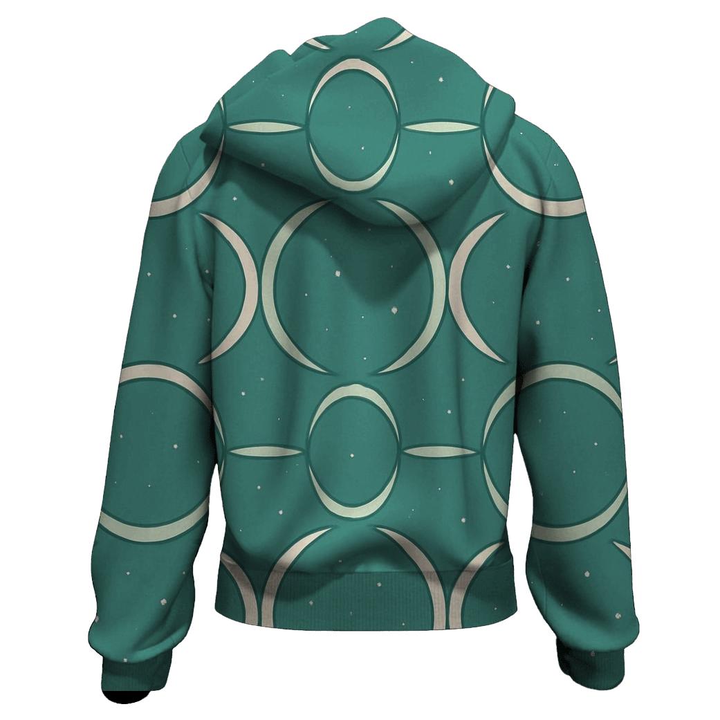 Gravitational Lens Arc Lattice lightweight hoodies