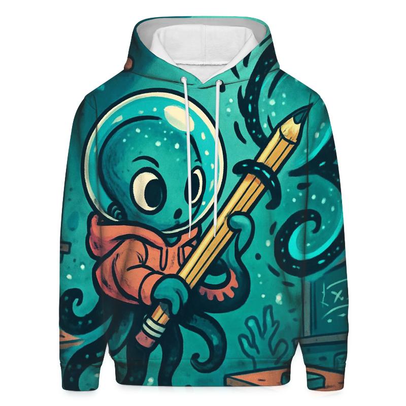 Bubble Helmet Kraken Sketchbook hoodie trends