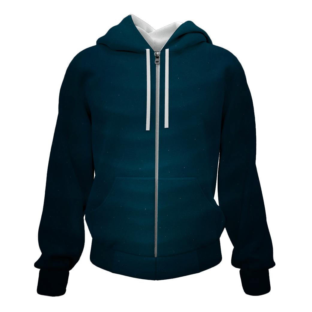 Deep Sea Bioluminescent Veil heavyweight hoodies