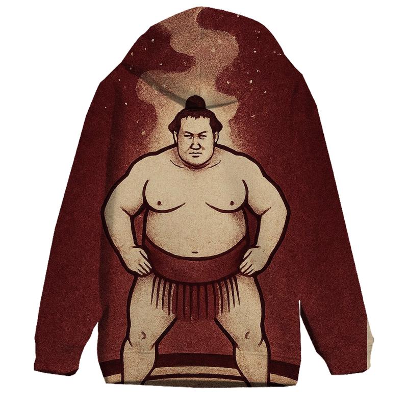 Cosmic Mat Sumo Ceremony lightweight hoodies