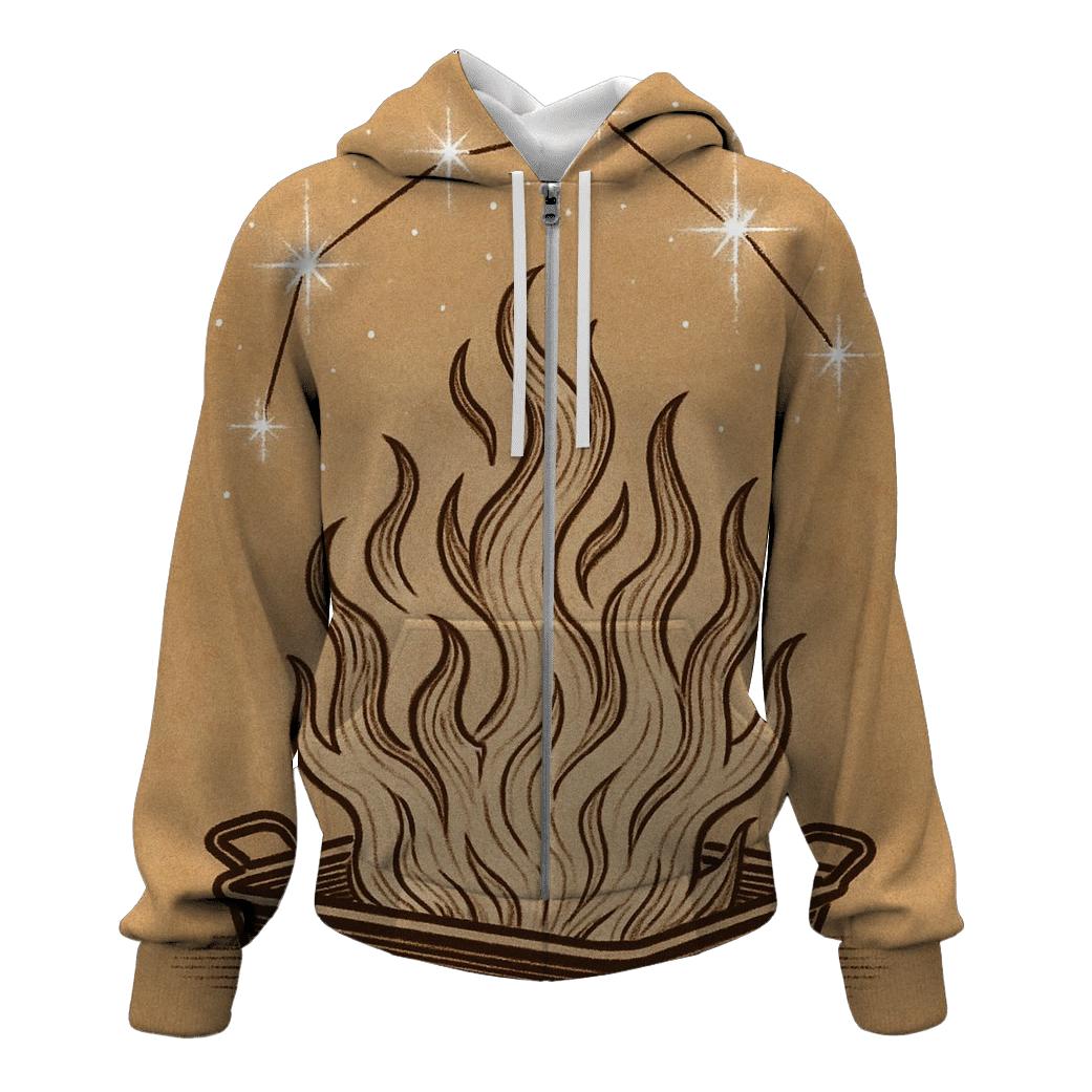 Roaster Flame Constellation lightweight hoodies