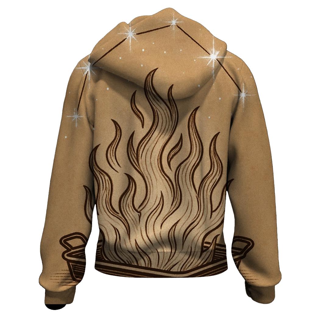 Roaster Flame Constellation lightweight hoodies