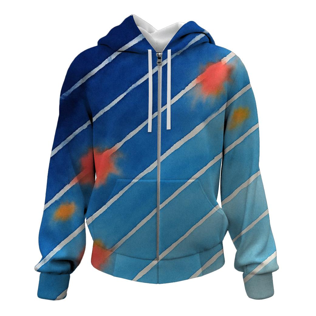 Arashi Meteor Rain Diagonals premium hoodies