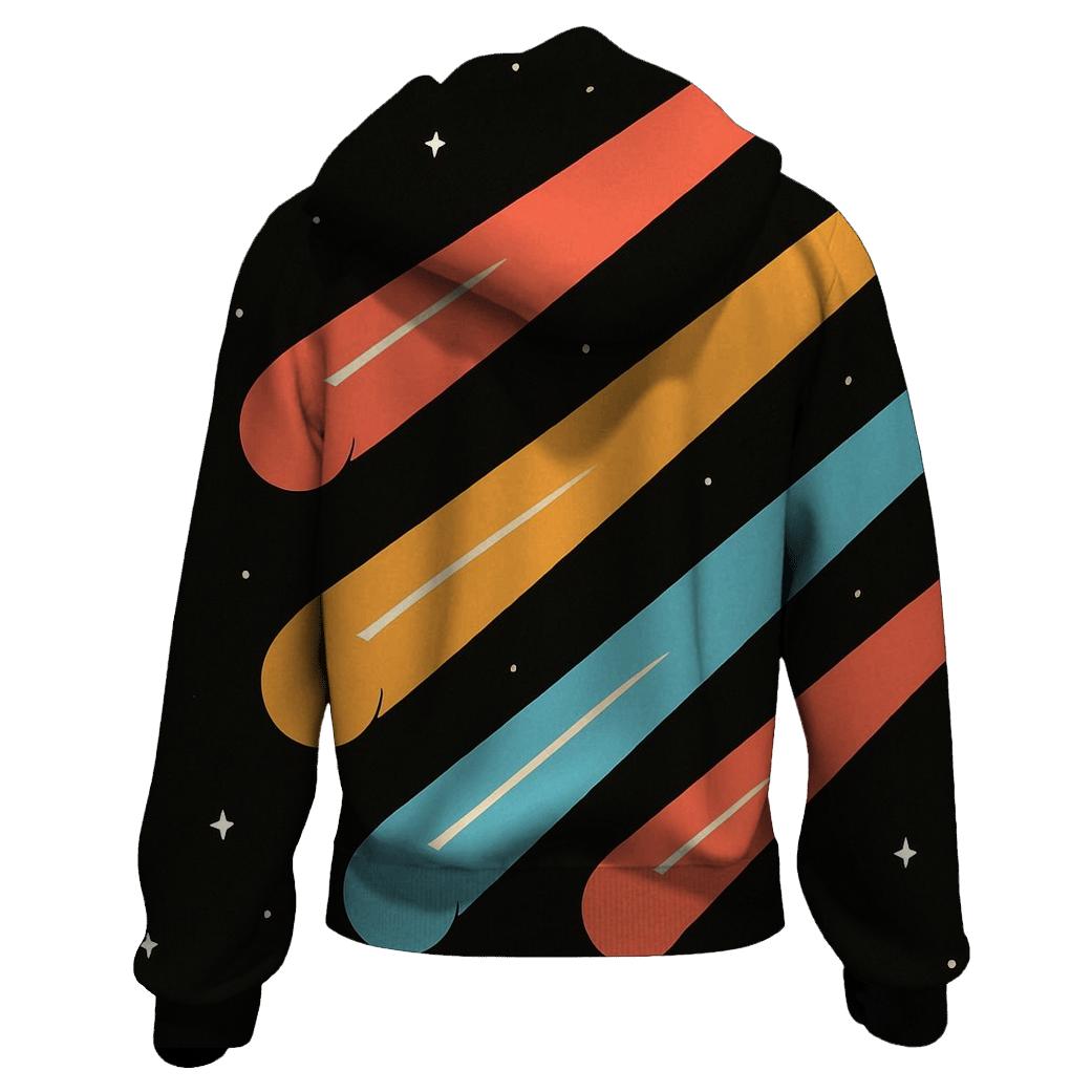 Comet Trail Overprint Drift heavyweight hoodies