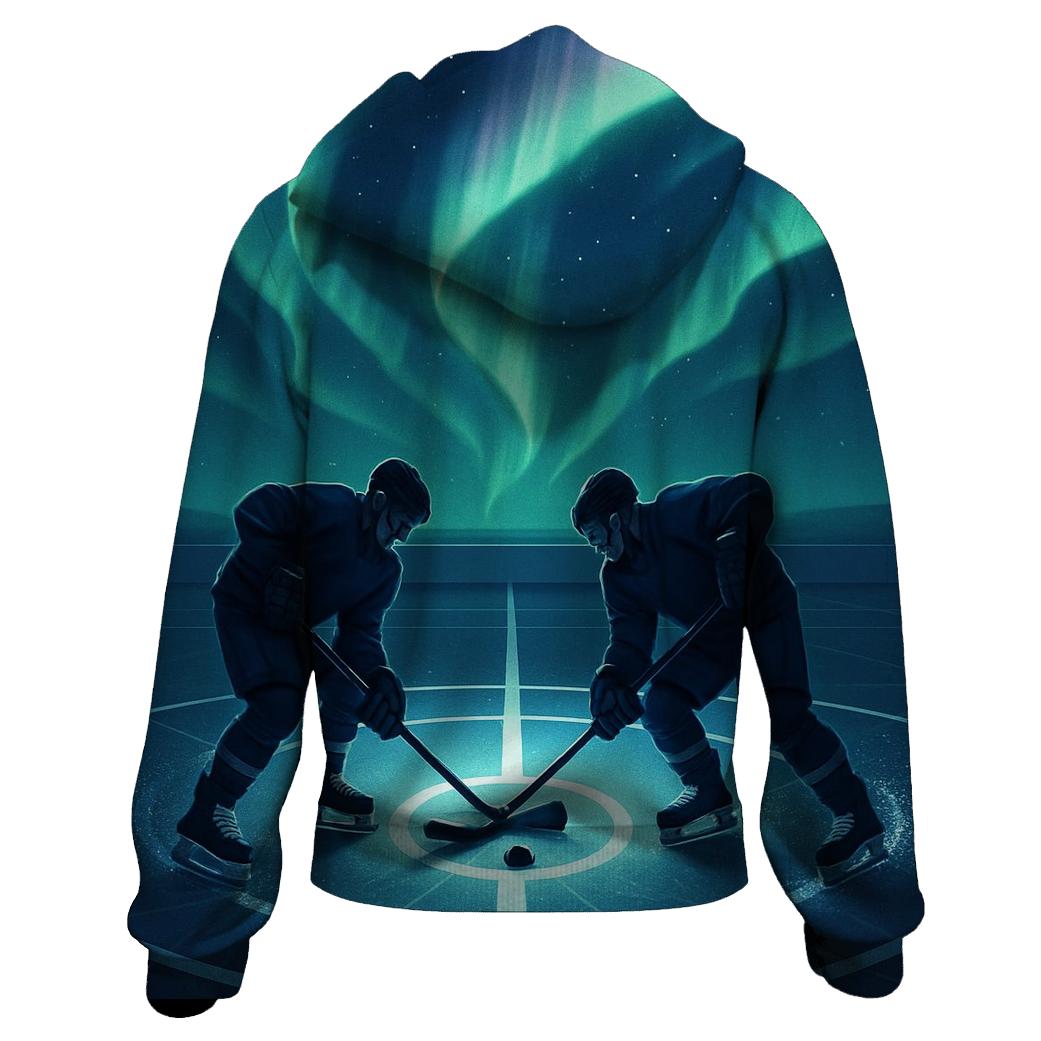 Aurora Ice Hockey Faceoff lightweight hoodies