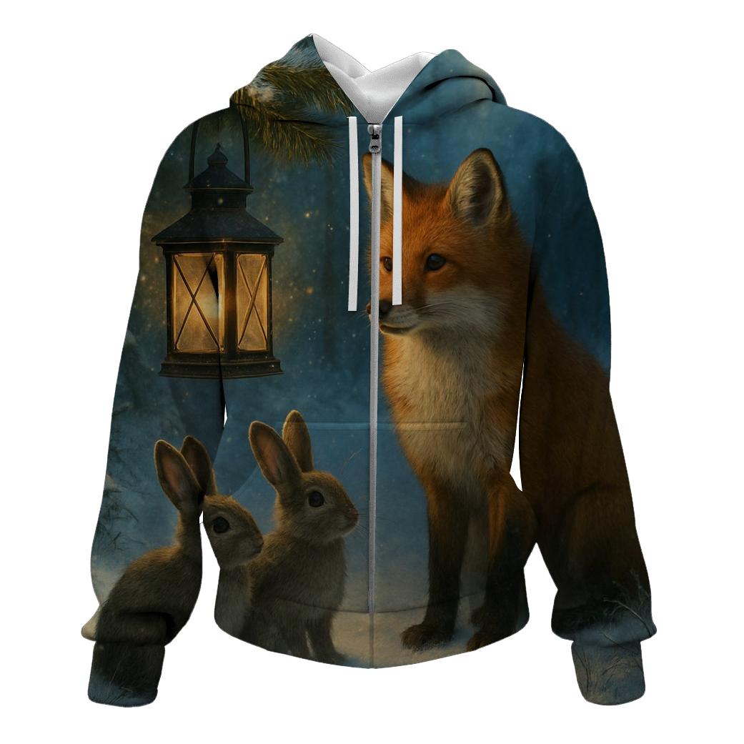 Lantern In The Frosted Pines hoodie styles