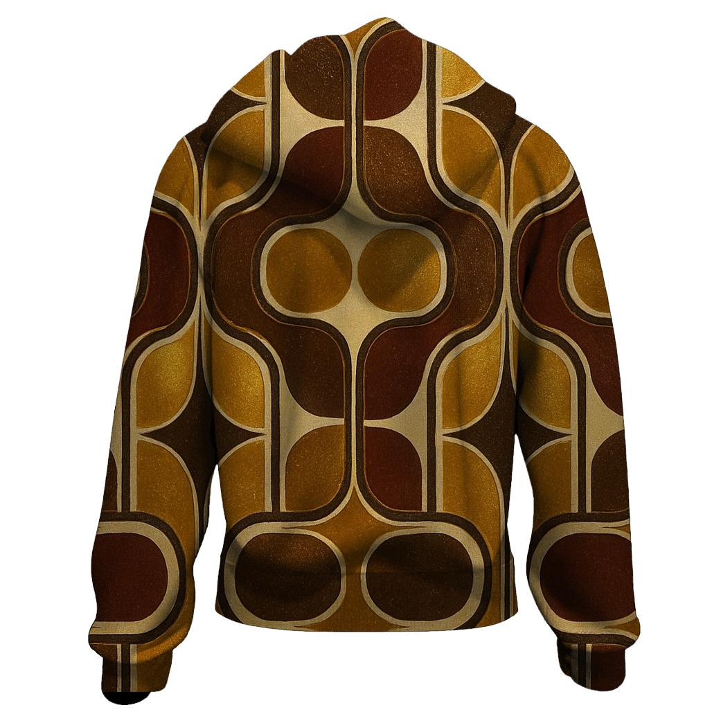 Disco Hour Glass Tiles custom hoodies
