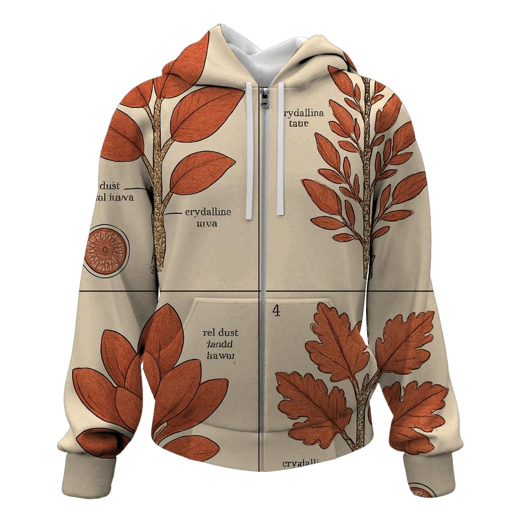 Mars Botanica Specimen Chart hoodies fashion