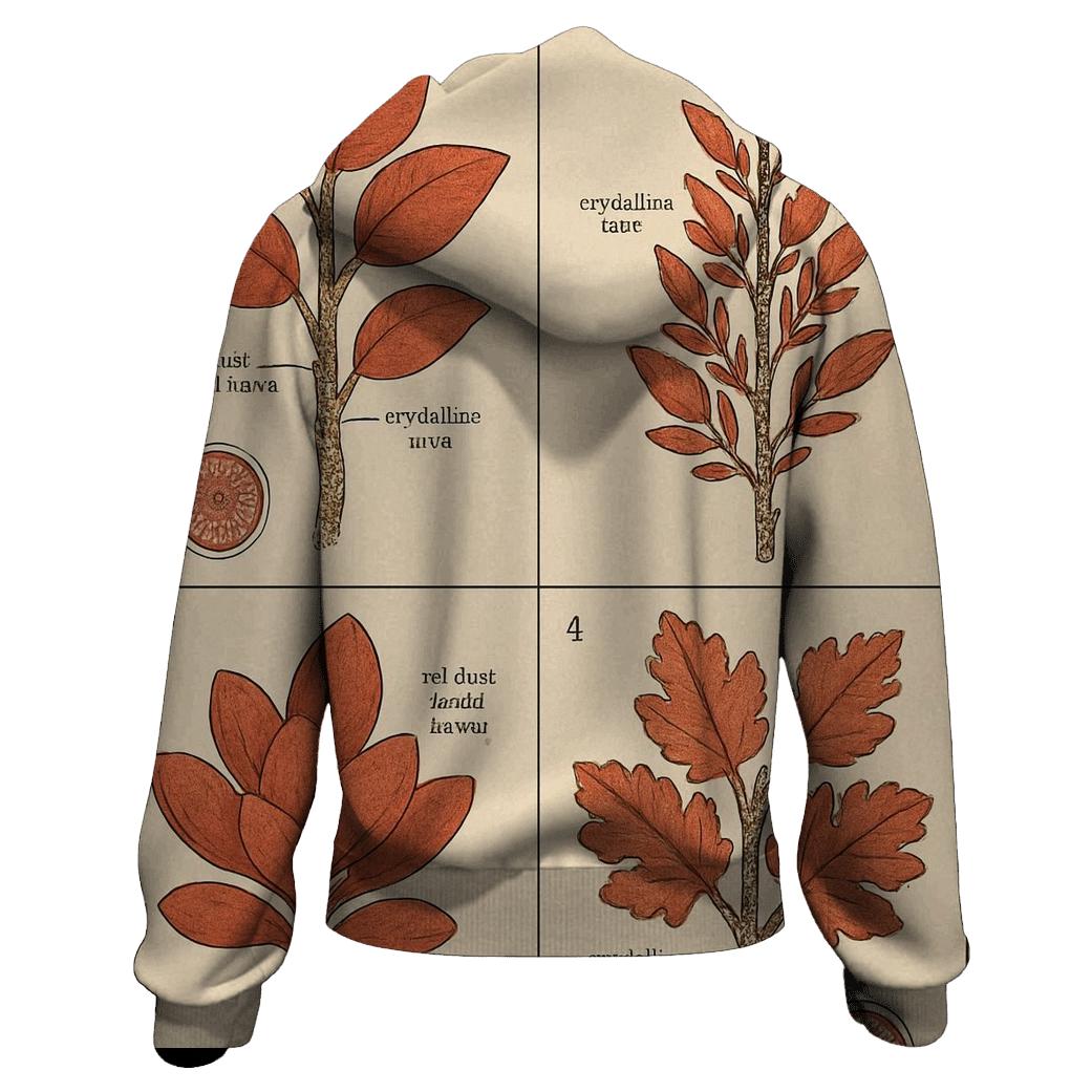 Mars Botanica Specimen Chart hoodies fashion