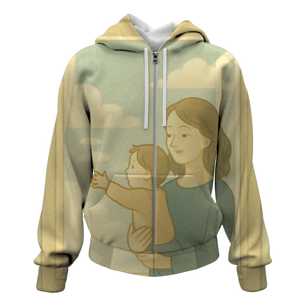 The Window She Became The Place You Learned To Be Brave hoodies fashion