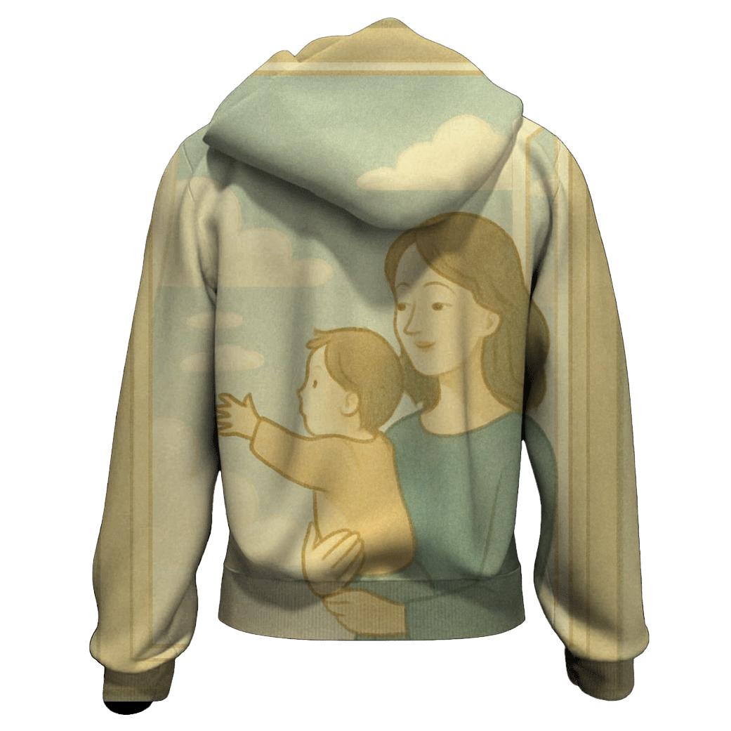The Window She Became The Place You Learned To Be Brave hoodies fashion