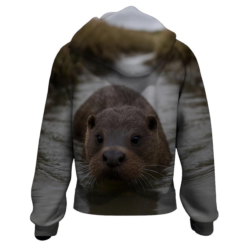 Saltmarsh Patrol European Otter custom hoodies