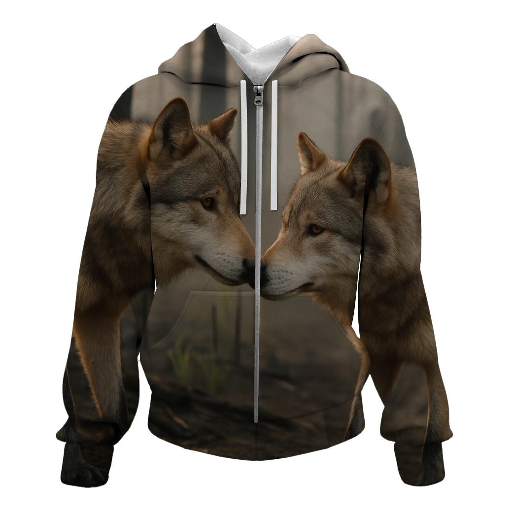 Pack Rendezvous At A Charred Fire Scar hoodies fashion
