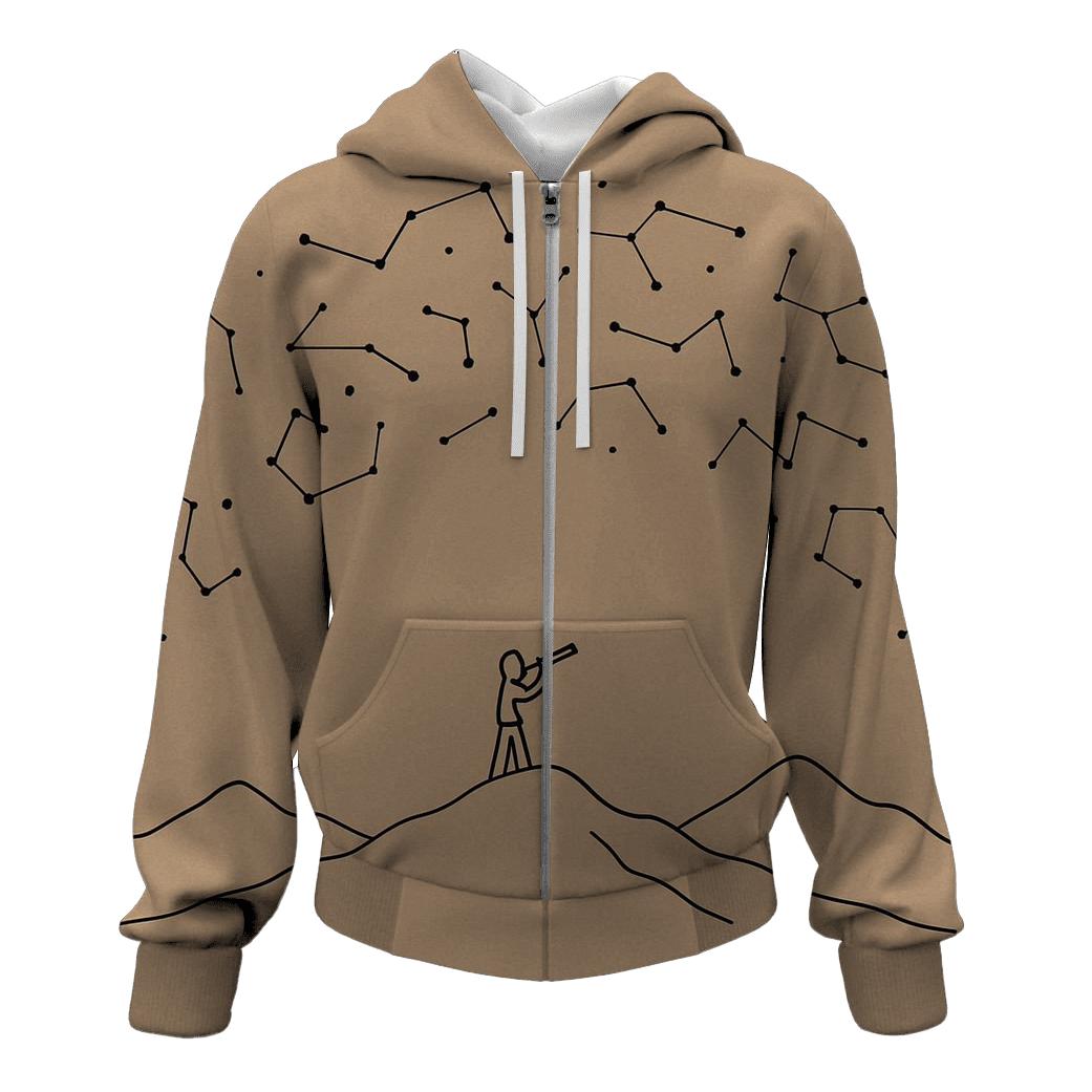 Stargazer Mountain Monoline hoodies fashion