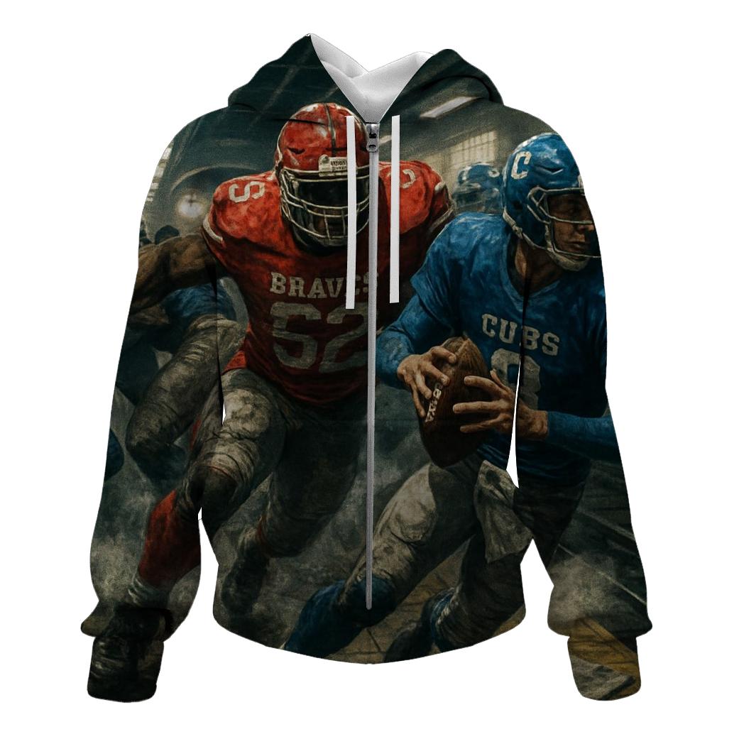 Subway Tunnel Blitz Braves Versus Cubs custom hoodies