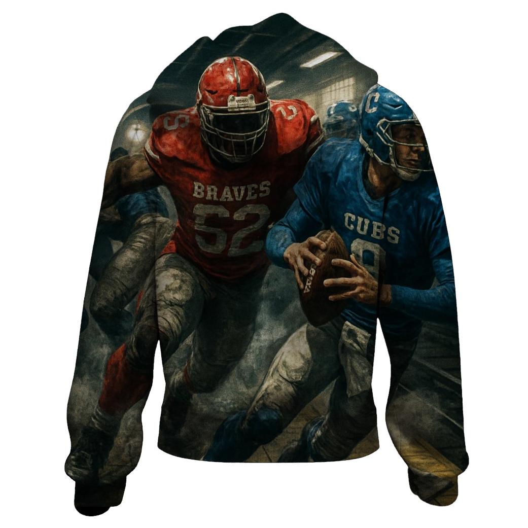 Subway Tunnel Blitz Braves Versus Cubs custom hoodies