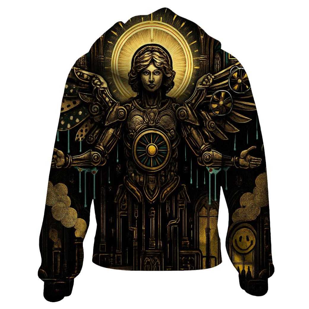 The Polka Dot Seraph Engine lightweight hoodies