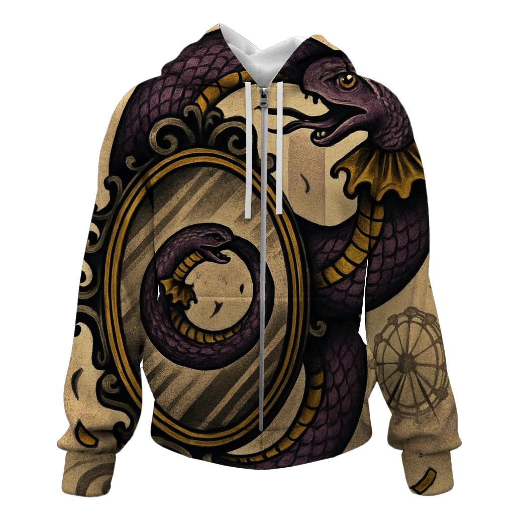 The Carnival Mirror Ouroboros hoodie trends