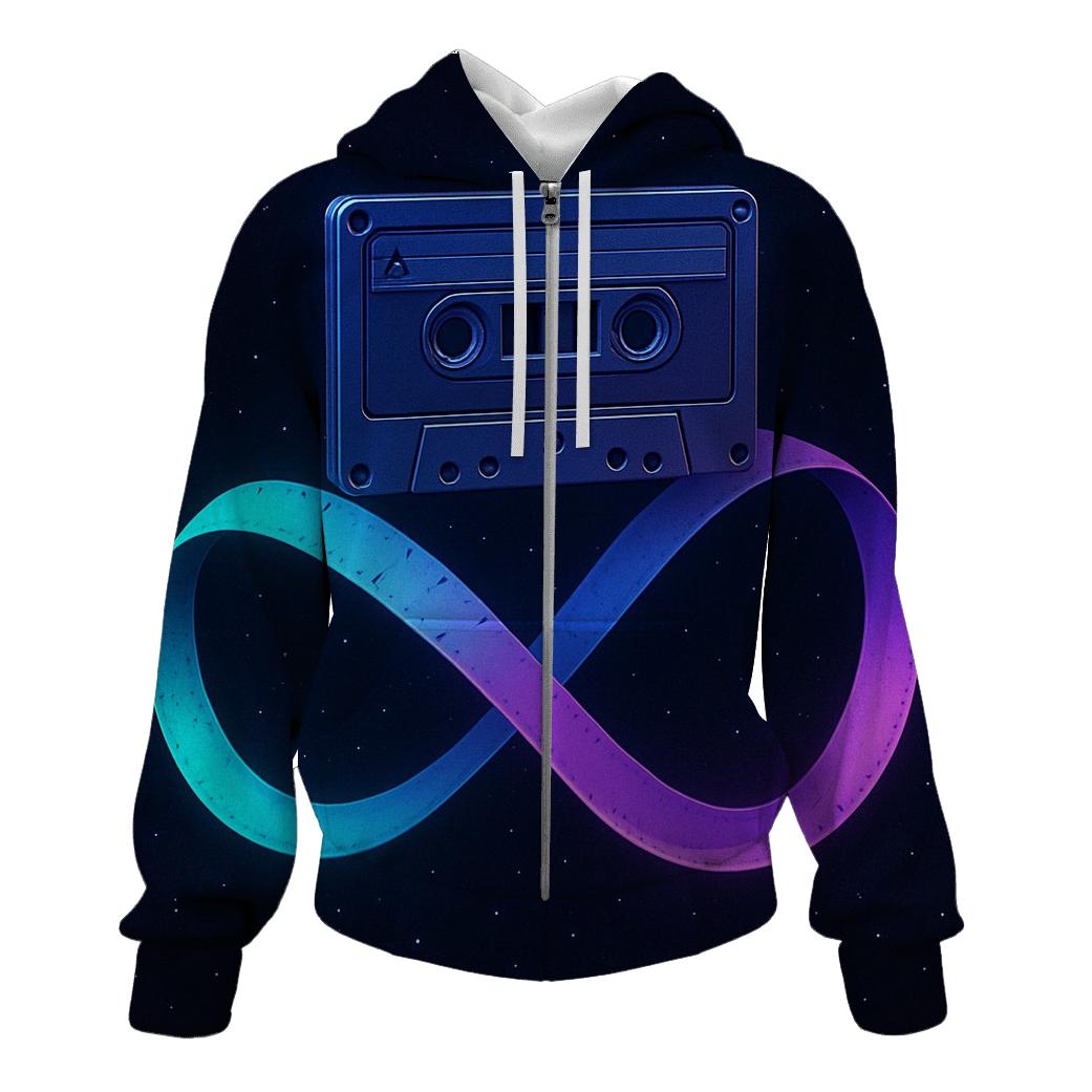 Tape Ribbon Time Loop hoodie styles